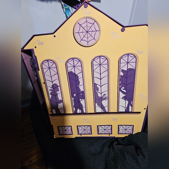 Monster High 2012 High School Play Set Incomplete Coffins Doors Stairs Stickers - Picture 4 of 11